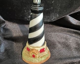 Small black & white lighthouse,  $5