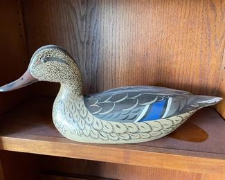 Charles Moore, '88 duck decoy,  17"L x 8"H,  was $75, NOW $48