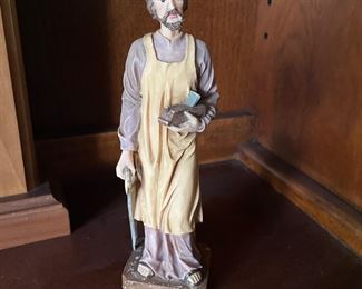 St Joseph Statue, 8"H,  was$10, NOW $6
