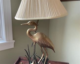 Wading Crane 33" Table Lamp, (Retails, $1,300),  was $499, NOW $245