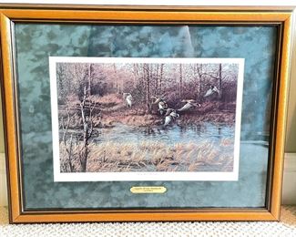 "Apple River Mallards" by Terry Redlin, 22"W x 18"H,  was $65, NOW $40