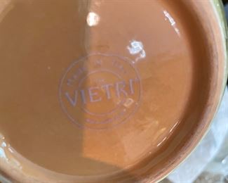 Vietri stamp on bowls~