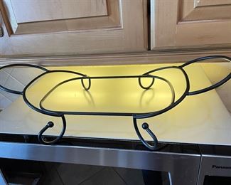 Metal casserole dish holder,  was $10, NOW $6