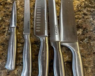 Cuisinart knife set (5),  was $25, NOW $15