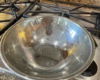Metal strainer,  was $5, NOW $3