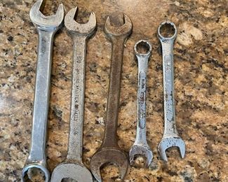 Set of 5 wrenches,  was $5, NOW $3