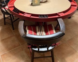 Large poker game table