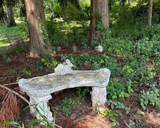 Bunny Garden Bench