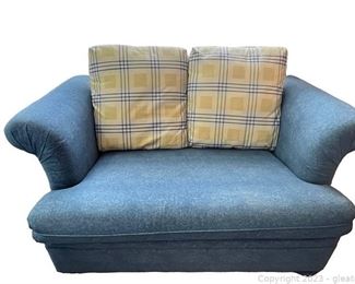 Blue Twin Sleeper Sofa
