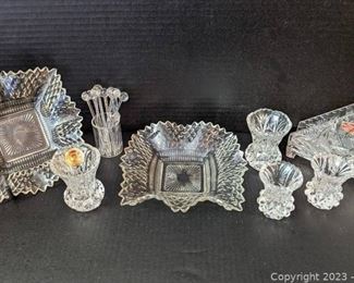 Helpful Dinner Table Items Featuring 2 Lead Crystal Made in West Germany