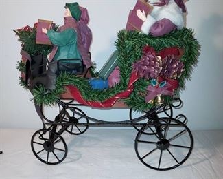 Old Towne CollectibleCarolers and Carriage