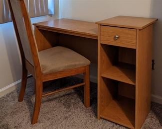 Ridgewood Office Desk and Solid Wood Chair
