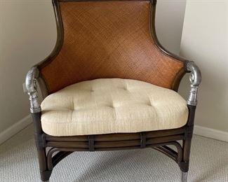 Additional view of unique arm chair~