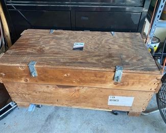 Storage Box
Good condition.
38” long x 19” deep x 18” tall
Must be able to move and load yourself.