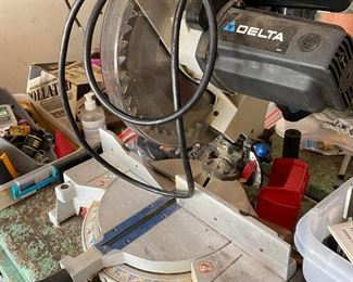 Delta 10” compound Miter Saw
Good working condition. 
Model 36-225