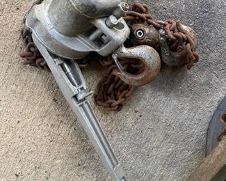 Coffing MA-30 Manual Lever Chain Hoist 1-1/2 TON Aluminum Come Along
Good condition.