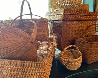 Vintage and Antique Baskets 