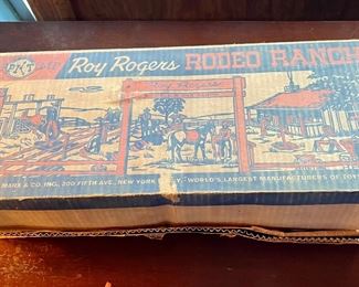Marx Roy Rogers Playset
