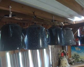 Graniteware coffee pots