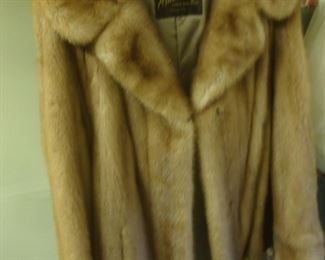 Alaskan Furs mink coat
