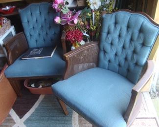 Pair of 1960's arm chairs