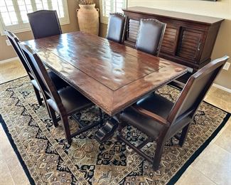 Mesquite table and chairs