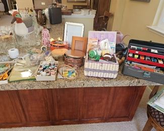 Sewing supplies - vintage buttons