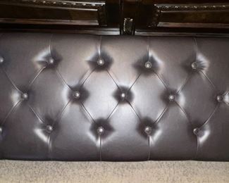 Top view of storage bench