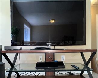 Samsung tv; tv stand