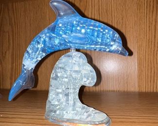 Acrylic dolphin