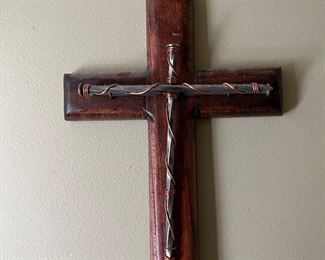 Cross wall decor