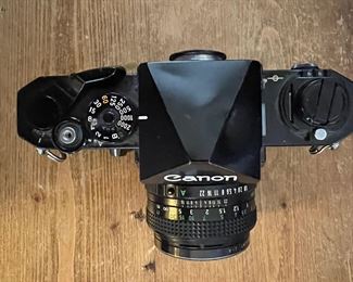 Top view of Canon F-1