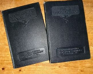 Vintage mathematical books