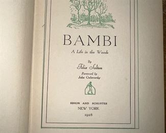 Alternate view of Bambi