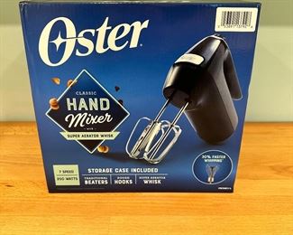 Oster hand mixer NIB