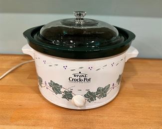 Rival crock pot