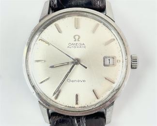 Omega Automatic Geneve Seamaster Wristwatch
