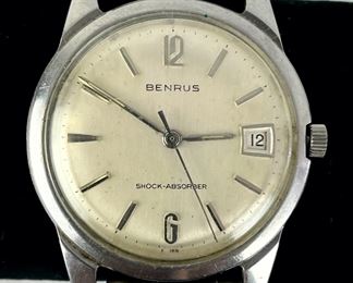 Vintage Benrus Shock Absorber Mechanical Wristwatch Series #3061
