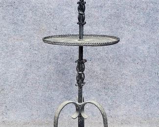 Antique Iron Tiered Side Table
