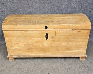 Antique Swedish Dome Top Trunk
