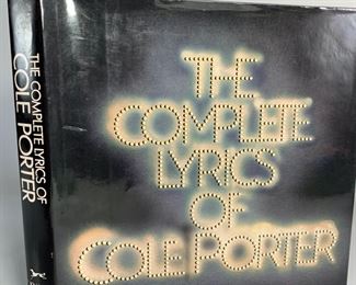 First Edition 1983 The Complete Lyrics of Cole Porter by Robert Kimball Published by Alfred A. Knopf NY
