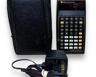 Texas Instruments Programmable Solid State Calculator Model: TI 59
