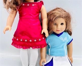 American Girl Dolls Rebecca And Tennis Player

