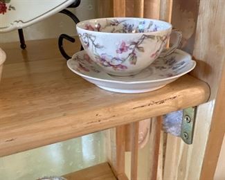 Haviland Limoges cup and saucer $12