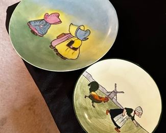 Dutch motif plates left to right $18 
$14 