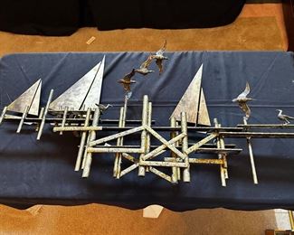 Curtis Jere mcm sail boats
$350