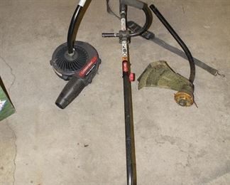 Troy-bilt garden cultivator / weed eater attachments
