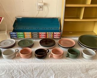 mid-century Russell Wright dishes
