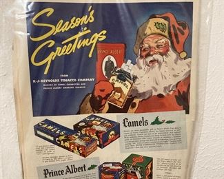 Santa didn't just smoke a pipe, apparently.