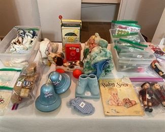 vintage baby, Fisher-Price toys